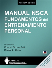 Books Frontpage Manual NSCA. Fundamentos del entrenamiento personal. Tercera edición