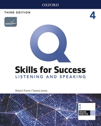 Books Frontpage Q Skills for Success (3rd Edition). Listening & Speaking 4. Student's Book Pack