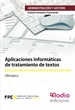 Front pageAplicaciones informáticas de tratamiento de textos