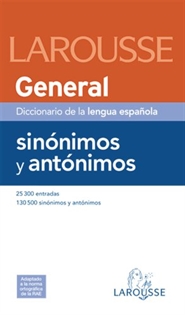 Books Frontpage Dicc. General de Sinónimos y Antónimos