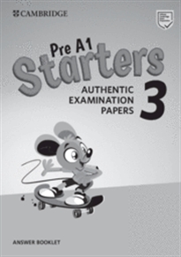 Books Frontpage Pre A1 Starters 3 Answer Booklet