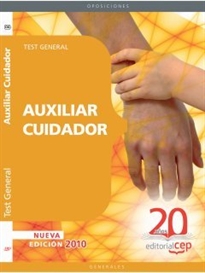 Books Frontpage Auxiliar Cuidador. Test General