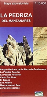 Books Frontpage La Pedriza Del Manzanares. Mapa Excursionista