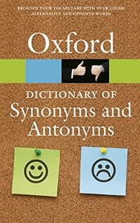 Books Frontpage Oxford Dictionary Synonyms & Antonyms 3rd Edition