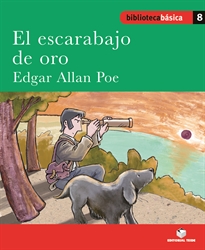 Books Frontpage Biblioteca Básica 08 - El escarabajo de oro -Edgar Allan Poe-