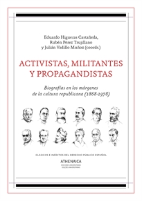 Books Frontpage Activistas, militantes y propagandistas