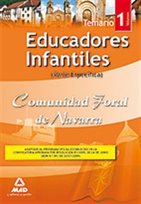 Books Frontpage Educadores infantiles de la comunidad foral de navarra. Temario parte específica. Volumen i