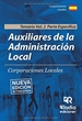 Front pageAuxiliares de la Administración Local. Parte Específica. Volumen 2