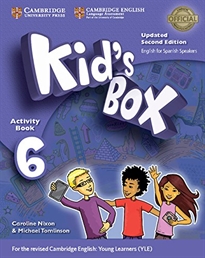 Books Frontpage Kid's Box Level 6 Activity Book with CD ROM and My Home Booklet Updated English for Spanish Speakers
