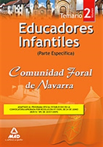 Books Frontpage Educadores infantiles de la comunidad foral de navarra. Temario parte específica. Volumen ii