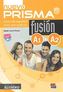 Books Frontpage Nuevo Prisma Fusión A1+A2 Alumno+ CD