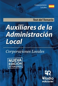 Books Frontpage Auxiliares de Administración Local. Test. Segunda Edición.