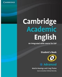 Books Frontpage Cambridge Academic English C1 Advanced Student's Book