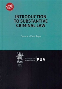 Books Frontpage Introduction to substantive criminal law