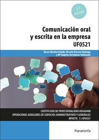 Books Frontpage Comunicación oral y escrita en la empresa - Microsoft Office 2016