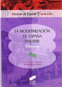 Books Frontpage La modernización en España, 1914-1939