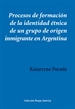 Front pageProcesos de formación de la identidad étnica de un grupo de origen inmigrante en Argentina