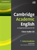 Front pageCambridge Academic English B1+ Intermediate Class Audio CD