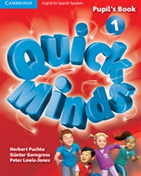 Books Frontpage Quick Minds Level 1 Pupil's Book with Online Interactive Activities Spanish Edition