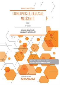 Books Frontpage Principios de Derecho Mercantil (Tomo I) (Papel + e-book)