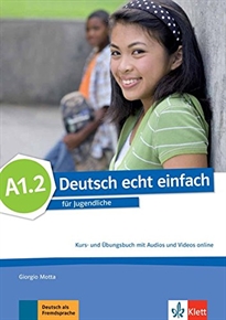 Books Frontpage Deutsch echt einfach! a1.2, libro del alumno y libro de ejercicios con audio online