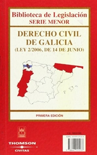 Books Frontpage Derecho Civil de Galicia - (Ley 2/2006, de 14 de junio)
