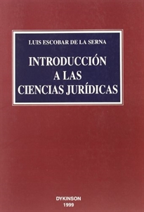 Books Frontpage Introducción a las ciencias jurídicas