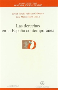 Books Frontpage Las derechas en la España contemporánea
