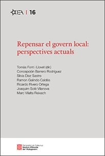 Books Frontpage Repensar el govern local: perspectives actuals