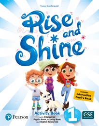 Books Frontpage Rise & Shine 1 Activity Book, Busy Book & Interactive Pupil´s Book-Activity Book and Digital Resources Access Code