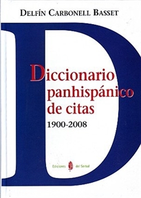 Books Frontpage Diccionario panhispánico de citas