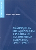 Front pageAnálisis de la situación social y política de la Comunidad Valenciana (1977-1997)