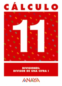 Books Frontpage Cálculo 11. Divisiones: divisor de una cifra I.