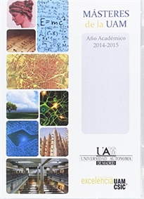 Books Frontpage Másteres de la UAM. Año Académico 2014-2015
