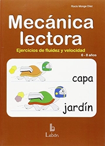 Books Frontpage Mecánica lectora, ejercicios de fluidez y velocidad, Educación Primaria, 6-8 años