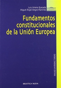 Books Frontpage Fundamentos constitucionales de la Unión Europea