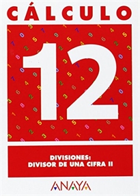 Books Frontpage Cálculo 12. Divisiones: divisor de una cifra II.