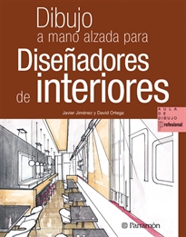 Books Frontpage Dibujo a mano alzada para diseñadores de interiores