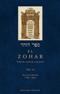 Books Frontpage El Zohar (Vol. 6)