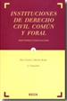 Front pageInstituciones de Derecho Civil Común y Foral