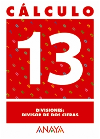 Books Frontpage Cálculo 13. Divisiones: divisor de dos cifras.