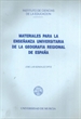 Front pageMateriales para la Enseñanza Universitaria de la Geografía Regional de España