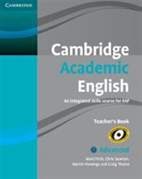 Books Frontpage Cambridge Academic English C1 Advanced Teacher's Book