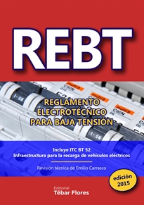 Books Frontpage REBT: reglamento electrotécnico para baja tensión