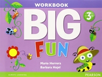 Books Frontpage Big Fun 3 Workbook with AudioCD