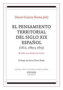 Books Frontpage El pensamiento territorial del siglo XIX español (1812, 1869 y 1873)