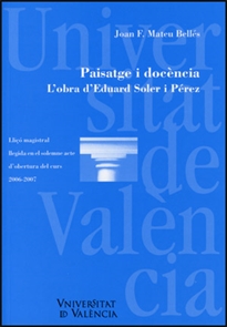Books Frontpage Paisatge i docència. L'obra d'Eduard Soler i Pérez