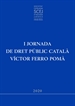 Front pageI Jornada de Dret Públic Català Víctor Ferro Pomà: 2018
