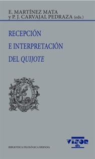 Books Frontpage Recepción e interpretación del Quijote