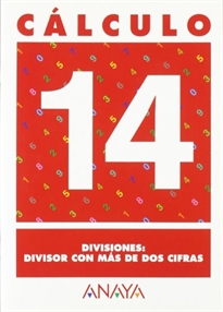 Books Frontpage Cálculo 14. Divisiones: divisor con más de dos cifras.